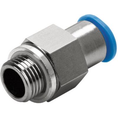 Festo, Technique de raccordement des tubes, Raccord instantané 186301 QSK-G3/8-10 Tube-Ø 10 mm 1 pc. Publicité Festo, Technique de raccordement des tubes, Raccord instantané 186301 QSK-G3/8-10 Tube-Ø 10 mm 1 pc. Publicité