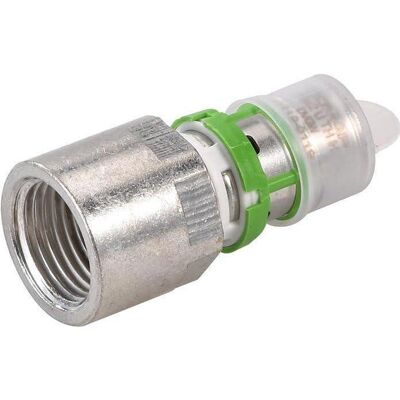 Comap, Technique de raccordement des tubes, Złączka GW zaprasowywana MultiSkin mosiądz/cynowany 20x1/2 (Raccord à sertir) - Publicité Comap, Technique de raccordement des tubes, Złączka GW zaprasowywana MultiSkin mosiądz/cynowany 20x1/2 (Raccord à sertir) - Publicité