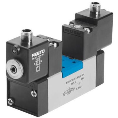 Festo, Vanne, Électrovanne 525307 MDH-5/3G-D-1-M12-C Plaque de raccordement Largeur non - Publicité Festo, Vanne, Électrovanne 525307 MDH-5/3G-D-1-M12-C Plaque de raccordement Largeur non - Publicité