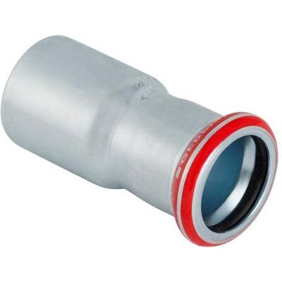 Geberit Technique de raccordement des tubes, Réduction Mapress acier au carbone 54 x 22mm (22321) (Raccord à sertir) - Publicité Geberit Technique de raccordement des tubes, Réduction Mapress acier au carbone 54 x 22mm (22321) (Raccord à sertir) - Publicité