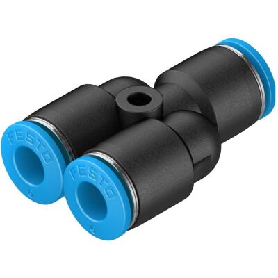 Festo, Technique de raccordement des tubes, Push in Y Connector, 6mm (Raccord de tuyauterie) - Publicité Festo, Technique de raccordement des tubes, Push in Y Connector, 6mm (Raccord de tuyauterie) - Publicité