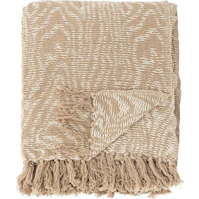Bloomingville, Couverture, Decke Okapi 160 x 130 cm, Beige (160 x 130 cm) - Publicité Bloomingville, Couverture, Decke Okapi 160 x 130 cm, Beige (160 x 130 cm) - Publicité