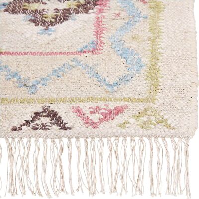 Tapis en Jute Multicolore Beliani Terkos - Tapis - Publicité Tapis en Jute Multicolore Beliani Terkos - Tapis - Publicité
