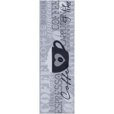 Tapis Hanse Home Collection Behúň Cook & Clean 105729 Gris Noir Blanc - 50x150 cm - Publicité Tapis Hanse Home Collection Behúň Cook & Clean 105729 Gris Noir Blanc - 50x150 cm - Publicité