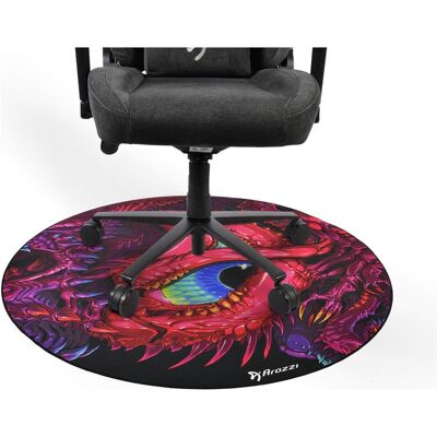 Arozzi, Tapis de protection, Zona Floorpad Crawling Chaos / Bodenschutzmatte / rund 121 cm Durchmesser / Drachen-Design (121 x 121 cm) - Publicité Arozzi, Tapis de protection, Zona Floorpad Crawling Chaos / Bodenschutzmatte / rund 121 cm Durchmesser / Drachen-Design (121 x 121 cm) - Publicité