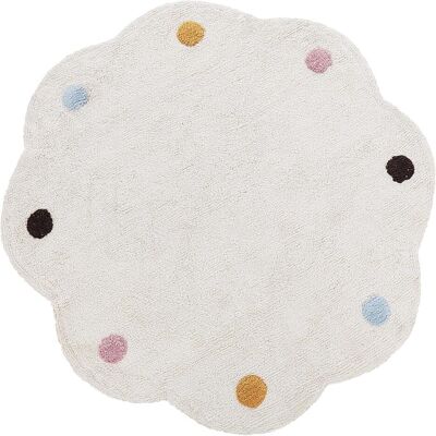 Tapis pour enfants en coton Beliani - 120cm rond - Publicité Tapis pour enfants en coton Beliani - 120cm rond - Publicité
