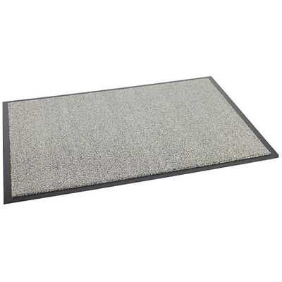 Tapis anti-salissure Kaiserkraft - 600x900mm Quartz gris - Publicité Tapis anti-salissure Kaiserkraft - 600x900mm Quartz gris - Publicité