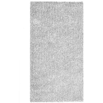 Tapis shaggy gris et noir Beliani - 80x150cm - Publicité Tapis shaggy gris et noir Beliani - 80x150cm - Publicité