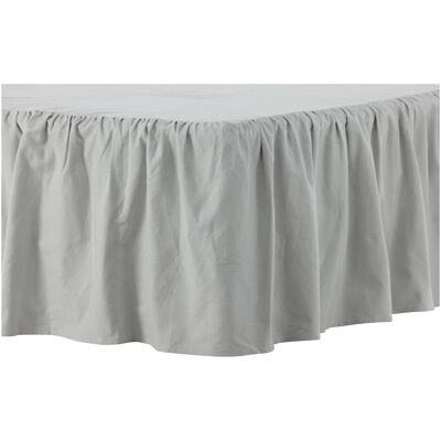 Venture Home Pixy Jupe de Lit - Coton, Gris Clair, 200x180 cm - Publicité Venture Home Pixy Jupe de Lit - Coton, Gris Clair, 200x180 cm - Publicité