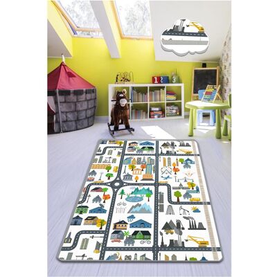 Confetti Carpets, Tapis pour enfant, Pierre (200 x 80 cm) - Publicité Confetti Carpets, Tapis pour enfant, Pierre (200 x 80 cm) - Publicité