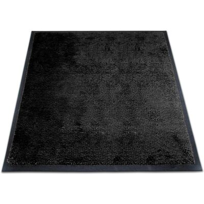 Miltex, Paillasson, Tapis de propreté EAZYCARE STYLE, L x l 850 x 750 mm, noir profond. (85 x 75 cm) - Publicité Miltex, Paillasson, Tapis de propreté EAZYCARE STYLE, L x l 850 x 750 mm, noir profond. (85 x 75 cm) - Publicité