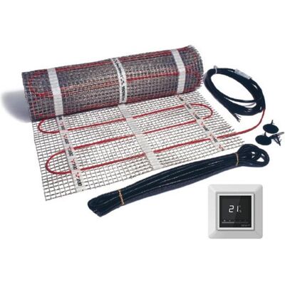 Devi 140F1702 - Ensemble de tapis chauffants sol 0,5 x 4,0 - tapis chauffants - Publicité Devi 140F1702 - Ensemble de tapis chauffants sol 0,5 x 4,0 - tapis chauffants - Publicité