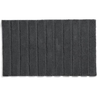 Kela Megan 80x50 cm Gris granit Coton Tapis de bain - Publicité Kela Megan 80x50 cm Gris granit Coton Tapis de bain - Publicité