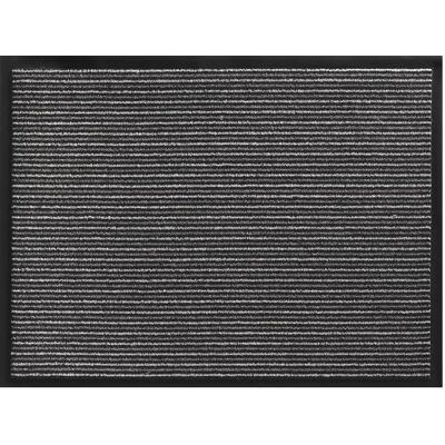 Hamat, Paillasson, Paillasson rayé polypropylène anthracite L400xl600xS5 mm (40 x 60 cm) - Publicité Hamat, Paillasson, Paillasson rayé polypropylène anthracite L400xl600xS5 mm (40 x 60 cm) - Publicité