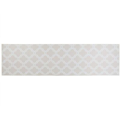 Tapis Beige en Polyester Beliani - Motif Oriental Quatrefoil - 180x300cm - Publicité Tapis Beige en Polyester Beliani - Motif Oriental Quatrefoil - 180x300cm - Publicité