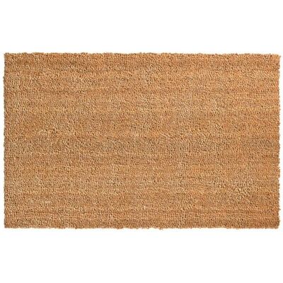 Tapis de porte en noix de coco naturelle - Tapis de porte - 100% noix de coco naturelles - Support en vinyle - Environ 24 mm d'épaisseur - Tapis de porte - Publicité Tapis de porte en noix de coco naturelle - Tapis de porte - 100% noix de coco naturelles - Support en vinyle - Environ 24 mm d'épaisseur - Tapis de porte - Publicité