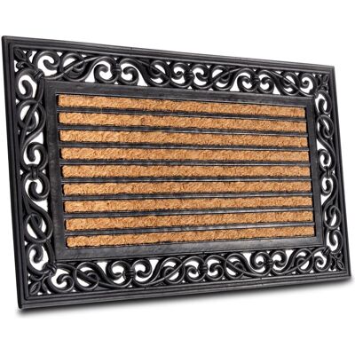 Hanse Home Tapis d'Entrée - Mix Mats Gomme Coco Panama - Noir - Publicité Hanse Home Tapis d'Entrée - Mix Mats Gomme Coco Panama - Noir - Publicité