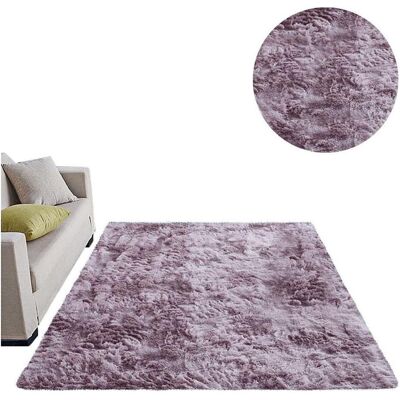 Tapis Ombre Purple Shaggy Strado - Carpet - Publicité Tapis Ombre Purple Shaggy Strado - Carpet - Publicité