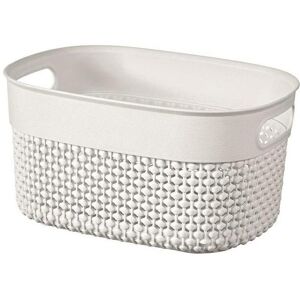 Curver Corbeille de rangement, Panier xs 3,5L / Blanc (18 cm) - Publicité Curver Corbeille de rangement, Panier xs 3,5L / Blanc (18 cm) - Publicité