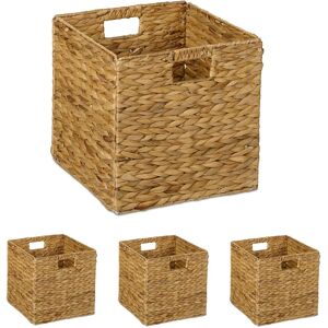 Relaxdays, Corbeille de rangement, Paniers rangement (30 cm, 4x) - Publicité Relaxdays, Corbeille de rangement, Paniers rangement (30 cm, 4x) - Publicité