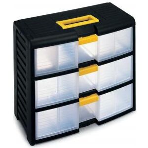 Terry, Bureau : accessoires, Store-Age 42002 organisateur de tiroirs de bureau Plastique Noir, Translucide, Jaune - Publicité Terry, Bureau : accessoires, Store-Age 42002 organisateur de tiroirs de bureau Plastique Noir, Translucide, Jaune - Publicité