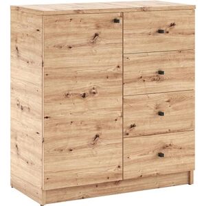 ADRK Furniture, Commode + buffet, Commode Evi (80 x 40 x 87 cm) - Publicité ADRK Furniture, Commode + buffet, Commode Evi (80 x 40 x 87 cm) - Publicité