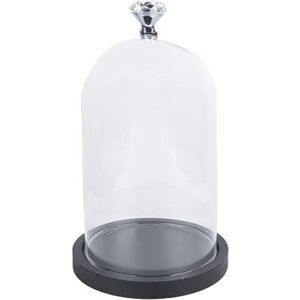 Clayre & Eef, Vitrine + meuble buffet, Clayre Eef 6GL2544 Cloche en verre Transparent 14x25 cm - Publicité Clayre & Eef, Vitrine + meuble buffet, Clayre Eef 6GL2544 Cloche en verre Transparent 14x25 cm - Publicité