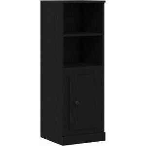 Haut de meuble en chêne noir vidaXL - Meuble de rangement moderne - Publicité Haut de meuble en chêne noir vidaXL - Meuble de rangement moderne - Publicité