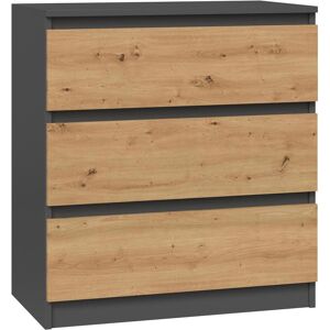Topeshop, Commode + buffet, Commode (70 x 40 x 77 cm) - Publicité Topeshop, Commode + buffet, Commode (70 x 40 x 77 cm) - Publicité