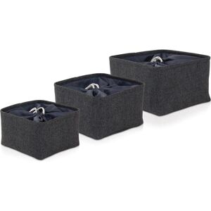 Möve, Corbeille de rangement, Tweed (30 cm, 3x) - Publicité Möve, Corbeille de rangement, Tweed (30 cm, 3x) - Publicité