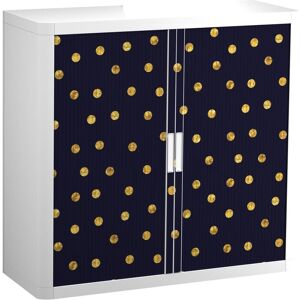 Paperflow, Armoire de bureau, easyOffice Classic Chic Armoire à rideau 60068 1 étagère 110,0 x 41,5 x 104,0 cm (110 x 41.50 x 104 cm) - Publicité Paperflow, Armoire de bureau, easyOffice Classic Chic Armoire à rideau 60068 1 étagère 110,0 x 41,5 x 104,0 cm (110 x 41.50 x 104 cm) - Publicité