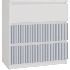 Topeshop, Commode + buffet, M3 Fr Blue (70 x 40 x 75 cm) - Publicité Topeshop, Commode + buffet, M3 Fr Blue (70 x 40 x 75 cm) - Publicité