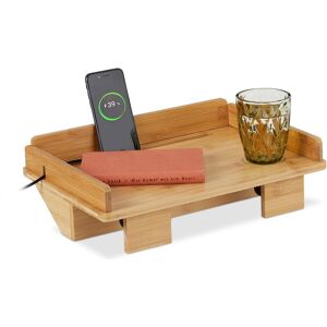 Relaxdays, Table de chevet, Tablette de lit (38 x 26 x 11 cm) - Publicité Relaxdays, Table de chevet, Tablette de lit (38 x 26 x 11 cm) - Publicité