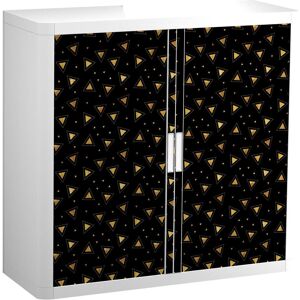 Paperflow, Armoire de bureau, easyOffice Classic Chic Armoire à rideau 60008 1 étagère 110,0 x 41,5 x 104,0 cm (110 x 41.50 x 104 cm) - Publicité Paperflow, Armoire de bureau, easyOffice Classic Chic Armoire à rideau 60008 1 étagère 110,0 x 41,5 x 104,0 cm (110 x 41.50 x 104 cm) - Publicité