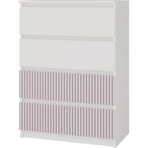 Topeshop, Commode + buffet, M4 Fr Pink Kpl (70 x 40 x 97 cm) - Publicité Topeshop, Commode + buffet, M4 Fr Pink Kpl (70 x 40 x 97 cm) - Publicité