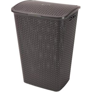 Curver Panier à linge, 216581 Panier à linge carré 55 l Rotin Marron (55 l) - Publicité Curver Panier à linge, 216581 Panier à linge carré 55 l Rotin Marron (55 l) - Publicité