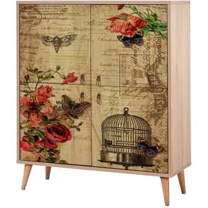 Hanah Home, Commode + buffet, Heath (95 x 36 x 111 cm) - Publicité Hanah Home, Commode + buffet, Heath (95 x 36 x 111 cm) - Publicité