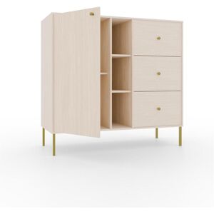 ADRK Furniture, Commode + buffet, Tili 1D 3S 3P Commode (100.50 x 40.80 x 95 cm) - Publicité ADRK Furniture, Commode + buffet, Tili 1D 3S 3P Commode (100.50 x 40.80 x 95 cm) - Publicité