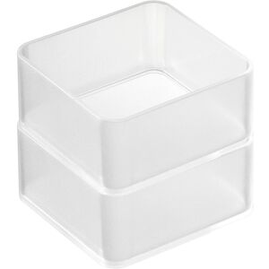 Yamazaki, Boîte de rangement, Organiseur empilable S (lot de 2) TOWER (8 cm, 0.18 l, 2x) - Publicité Yamazaki, Boîte de rangement, Organiseur empilable S (lot de 2) TOWER (8 cm, 0.18 l, 2x) - Publicité