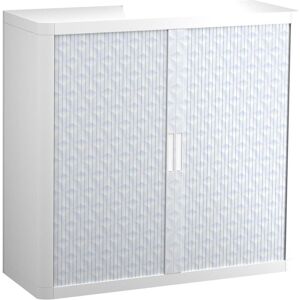 Paperflow, Armoire de bureau, easyOffice Classic Chic Armoire à rideau 60006 1 étagère 110,0 x 41,5 x 104,0 cm (110 x 41.50 x 104 cm) - Publicité Paperflow, Armoire de bureau, easyOffice Classic Chic Armoire à rideau 60006 1 étagère 110,0 x 41,5 x 104,0 cm (110 x 41.50 x 104 cm) - Publicité