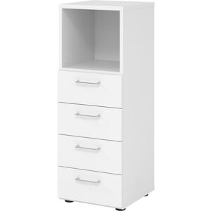 Eurokraft pro RENATUS - Armoire de rangement, compartiment ouvert / 4 tiroirs - Armoire de rangement - Publicité Eurokraft pro RENATUS - Armoire de rangement, compartiment ouvert / 4 tiroirs - Armoire de rangement - Publicité