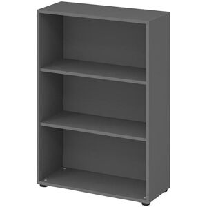 Hammerbacher, Armoire de bureau, Étagère 3OH 33cm de profondeur Graphite (80 x 33 x 114.40 cm) - Publicité Hammerbacher, Armoire de bureau, Étagère 3OH 33cm de profondeur Graphite (80 x 33 x 114.40 cm) - Publicité