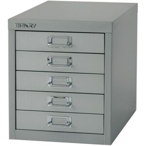 Bisley MultiDrawer - Armoire à 5 tiroirs - Argent - Publicité Bisley MultiDrawer - Armoire à 5 tiroirs - Argent - Publicité