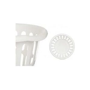 Kipit, Corbeille de rangement, panier rond 40cm de diamètre ajouré blanc (40 cm) - Publicité Kipit, Corbeille de rangement, panier rond 40cm de diamètre ajouré blanc (40 cm) - Publicité