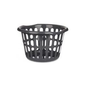Kipit, Corbeille de rangement, panier rond 40cm de diamètre ajouré anthracite (40 cm) - Publicité Kipit, Corbeille de rangement, panier rond 40cm de diamètre ajouré anthracite (40 cm) - Publicité