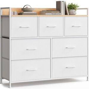 Songmics, Commode + buffet, Commode (98 x 28.50 x 85 cm) - Publicité Songmics, Commode + buffet, Commode (98 x 28.50 x 85 cm) - Publicité