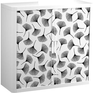 Paperflow, Armoire de bureau, easyOffice Black&White Armoire à rideau 62432 1 étagère 110,0 x 41,5 x 104,0 cm (110 x 41.50 x 104 cm) - Publicité Paperflow, Armoire de bureau, easyOffice Black&White Armoire à rideau 62432 1 étagère 110,0 x 41,5 x 104,0 cm (110 x 41.50 x 104 cm) - Publicité