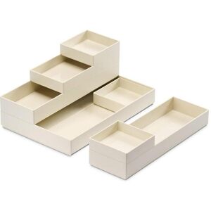 Moxom, Boîte de rangement, Jeu de bacs Modular Trays, 250x170x65mm, 7 pcs., blanc (17 cm, 7x) - Publicité Moxom, Boîte de rangement, Jeu de bacs Modular Trays, 250x170x65mm, 7 pcs., blanc (17 cm, 7x) - Publicité