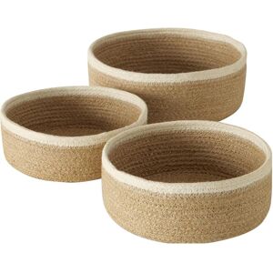 Boltze Home, Corbeille de rangement, Cunas (3x) - Publicité Boltze Home, Corbeille de rangement, Cunas (3x) - Publicité