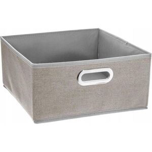 5Five, Boîte de rangement, STORAGE BOX31X15 BEIGE LIN (31 cm) - Publicité 5Five, Boîte de rangement, STORAGE BOX31X15 BEIGE LIN (31 cm) - Publicité